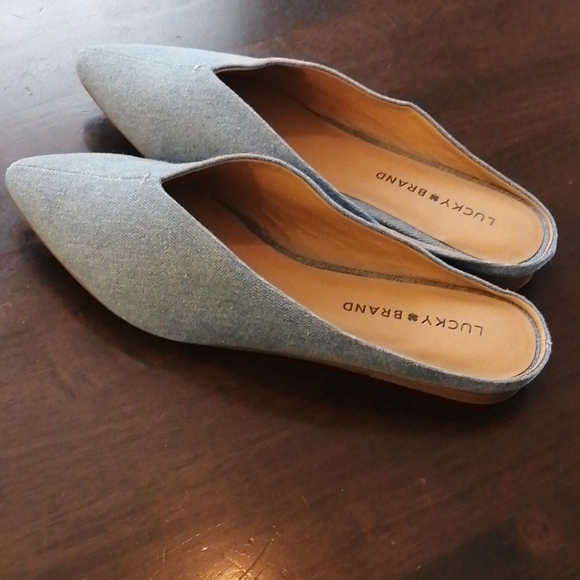 NWOT Lucky Brand Barbora suede mules#Clearance#Lastprice#No offer - Picture 6 of 11
